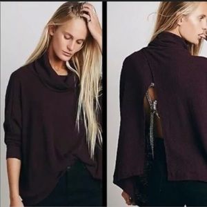 ✨Free People Beach Open Back Sweater Sz M✨